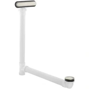 KOHLER Clearflo Slotted Overflow Bath Drain in Vibrant Brushed Nickel