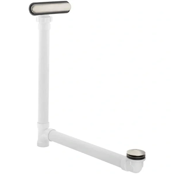 KOHLER Clearflo Slotted Overflow Bath Drain in Vibrant Brushed Nickel