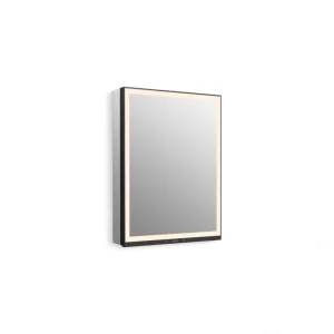 KOHLER Collage 24 in. x 32 in. Lighted Left-Hinged Rectangular Medicine Cabinet with Mirror