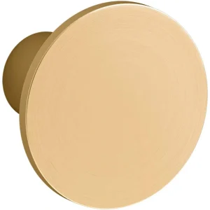 KOHLER Components 1.5 in. W Shower Door Handle in Vibrant Brushed Moderne Brass (1-Pair)