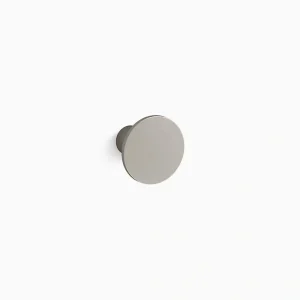 KOHLER Components 1.5 in. W Shower Door Handle in Vibrant Brushed Nickel (1-Pair)