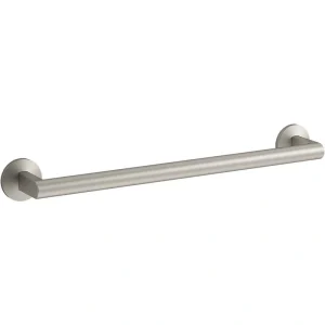 KOHLER Components 18 in. Wall Mounted Towel Bar in Vibrant Brushed Nickel