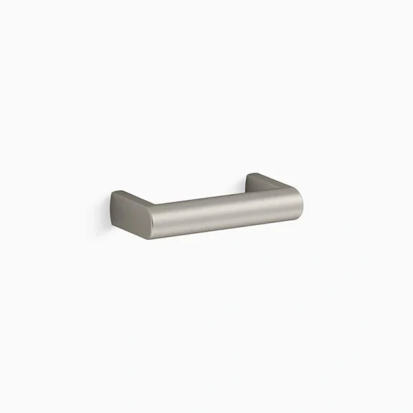 KOHLER Components 3 in. (76 mm) Center-to-Center Drawer Bar Pull in Vibrant Brushed Nickel