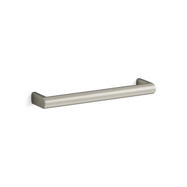 KOHLER Components 7 in. (178 mm) Center-to-Center Vibrant Brushed Nickel Drawer Bar Pull