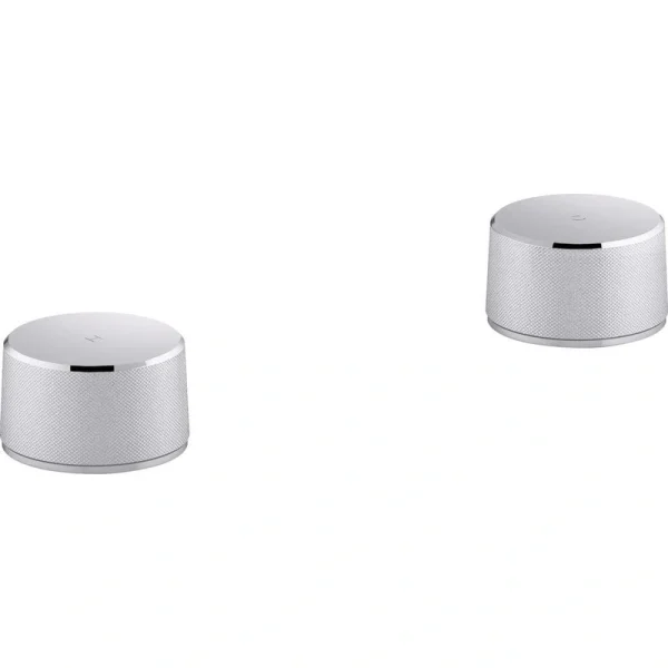 KOHLER Components Deck-Mount Bath Faucet Handles in Polished Chrome T726938483
