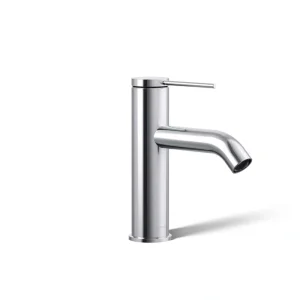 KOHLER Components Single Hole Single-Handle Bathroom Sink Bathroom Faucet in Polished Chrome