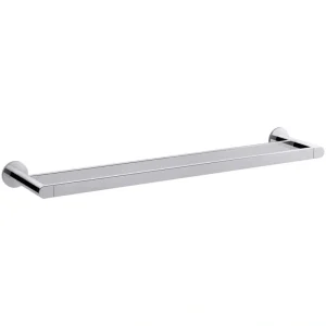 KOHLER Composed 24 in. Double Towel Bar in Polished Chrome