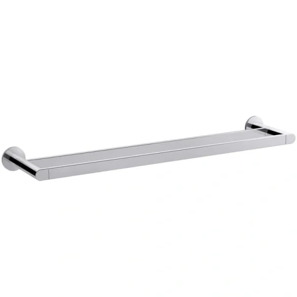 KOHLER Composed 24 in. Double Towel Bar in Polished Chrome