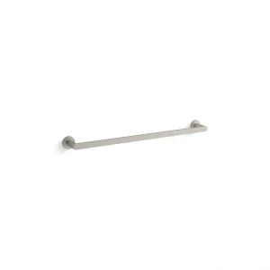 KOHLER Composed 24 in. Towel Bar in Vibrant Brushed Nickel
