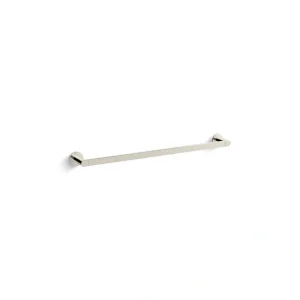 KOHLER Composed 24 in. Towel Bar in Vibrant Polished Nickel