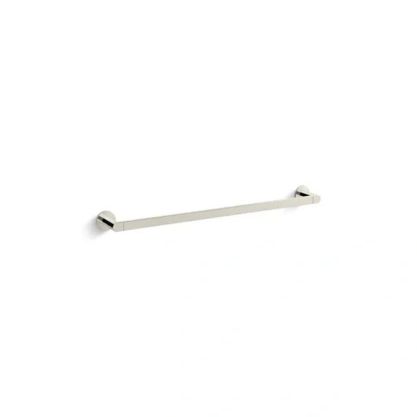 KOHLER Composed 24 in. Towel Bar in Vibrant Polished Nickel