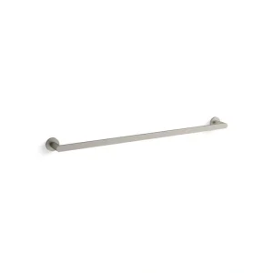 KOHLER Composed 30 in. Towel Bar in Vibrant Brushed Nickel