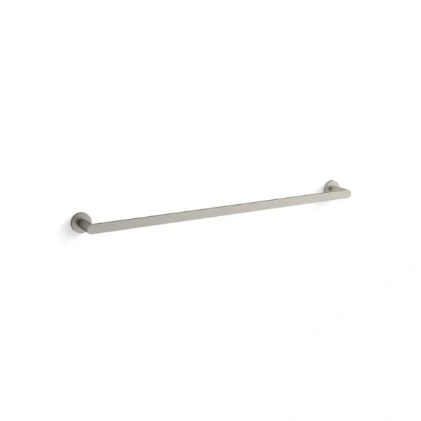 KOHLER Composed 30 in. Towel Bar in Vibrant Brushed Nickel