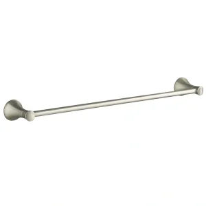KOHLER Coralais 24 in. Towel Bar in Vibrant Brushed Nickel