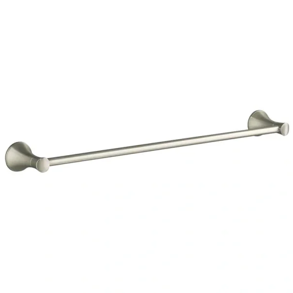 KOHLER Coralais 24 in. Towel Bar in Vibrant Brushed Nickel