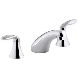 KOHLER Coralais 8 in. Widespread 2-Handle Bathroom Faucet in Polished Chrome T726940557
