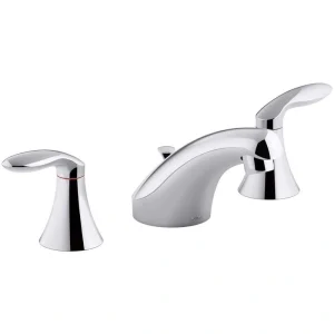 KOHLER Coralais 8 in. Widespread 2-Handle Bathroom Faucet in Polished Chrome T726940823