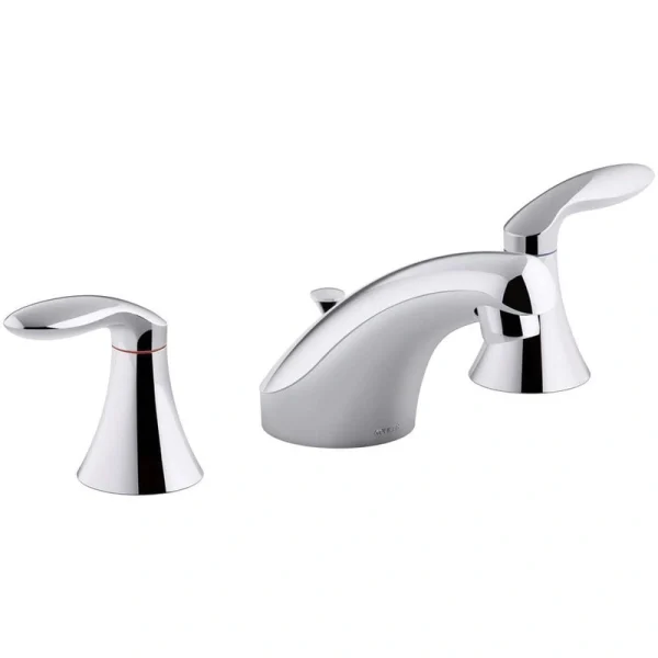 KOHLER Coralais 8 in. Widespread 2-Handle Bathroom Faucet in Polished Chrome T726940823