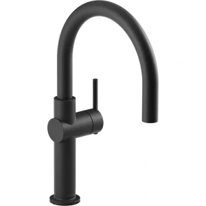 KOHLER Crue Single-Handle Bar Faucet in Matte Black