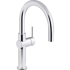 KOHLER Crue Single-Handle Bar Faucet in Polished Chrome