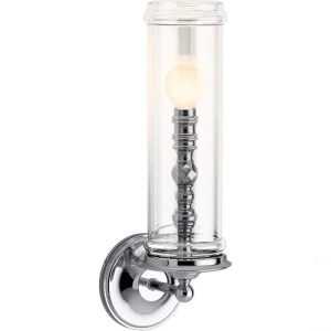 KOHLER Damask 1-Light Polished Chrome Sconce