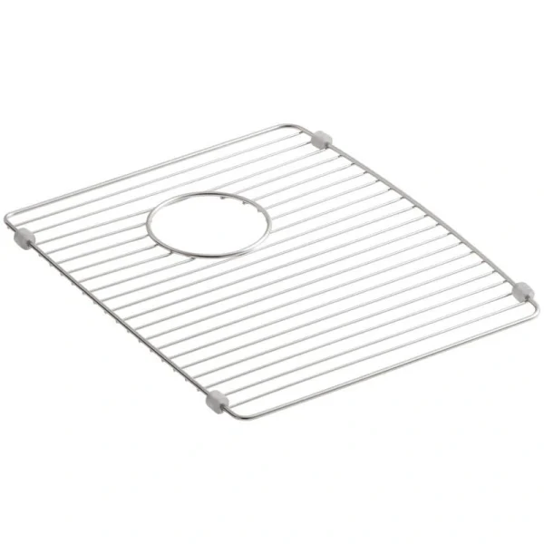 KOHLER Deerfield 12.84 in. x 15.35 in. Stainless Steel Sink Rack
