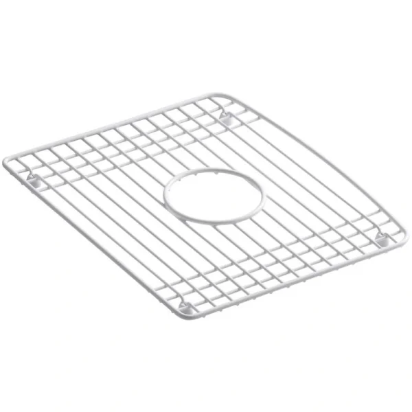 KOHLER Deerfield 14-15/16 in. x 12-1/8 in. Bottom Bowl Sink Bowl Rack in Stainless Steel