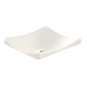 KOHLER DemiLav Wading Pool Cast Iron Vessel Sink in Biscuit