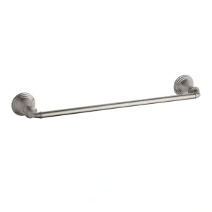 KOHLER Devonshire 18 in. Towel Bar in Vibrant Brushed Nickel