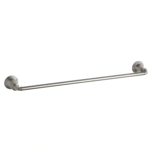 KOHLER Devonshire 24 in. Towel Bar in Vibrant Brushed Nickel