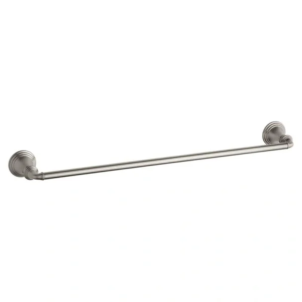 KOHLER Devonshire 24 in. Towel Bar in Vibrant Brushed Nickel