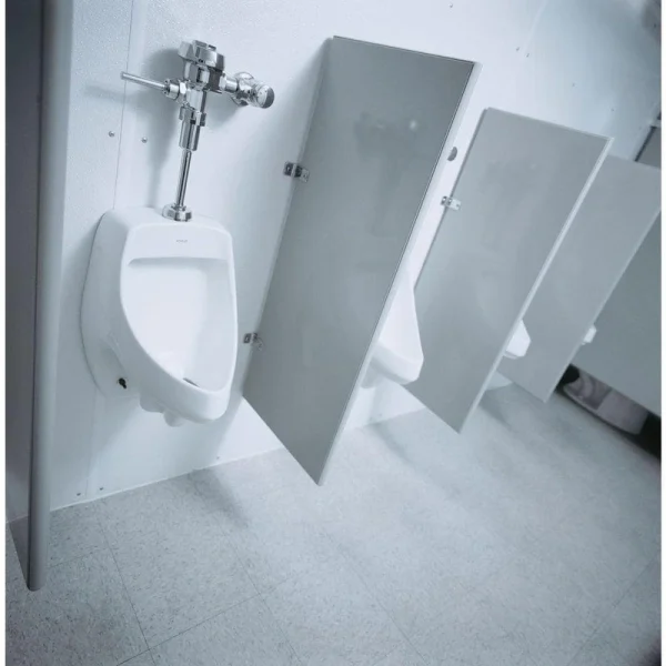 KOHLER Dexter 1.0 GPF Urinal with Top Spud in Black Black