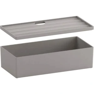 KOHLER Drawer Organizer with Lid in Mohair Grey