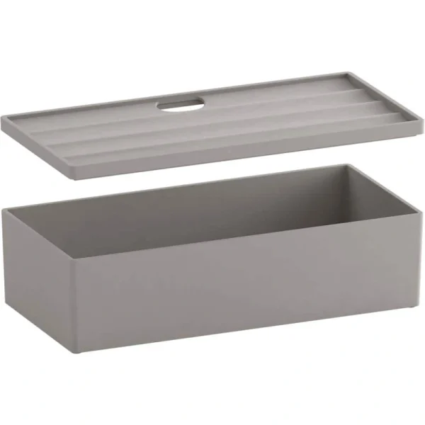 KOHLER Drawer Organizer with Lid in Mohair Grey