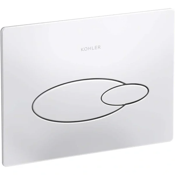 KOHLER Droplet Flush Actuator Plate, White