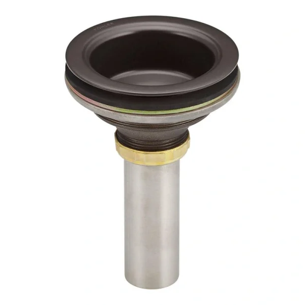 KOHLER Duostrainer 4-1/2 in. Sink Strainer Body with Tailpiece