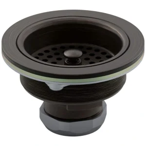 KOHLER Duostrainer 4-1/2 in. Sink Strainer in Oil-Rubbed Bronze