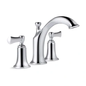 KOHLER Elliston 8 in. Widespread 2-Handle Bathroom Faucet in Polished Chrome