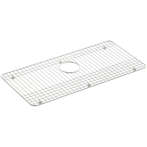 KOHLER Elmbrook 27-1/2 in. x 13-1/4 in. Bottom Sink Bowl Rack in Stainless Steel