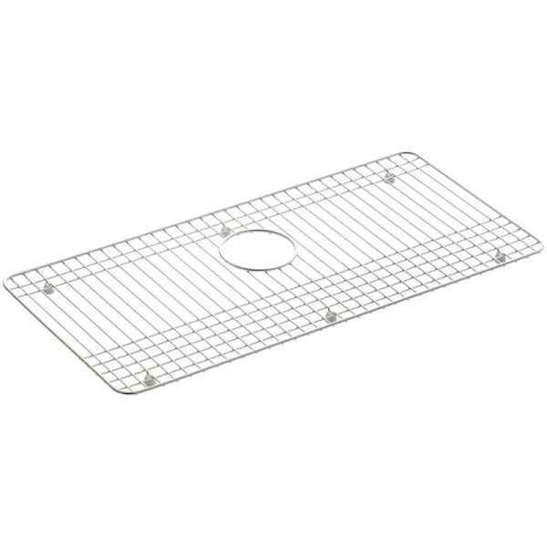 KOHLER Elmbrook 27-1/2 in. x 13-1/4 in. Bottom Sink Bowl Rack in Stainless Steel