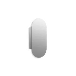 KOHLER Embark Premium Xl 16 in. W x 36 in. H Oval Medicine Cabinet with Mirror