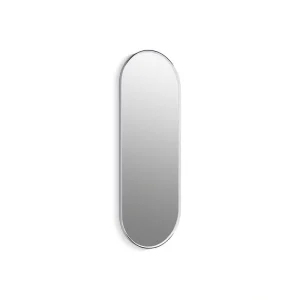 KOHLER Essential 22 in. X 60 in. Capsule Decorative Bathroom Vanity Mirror in Polished Chrome
