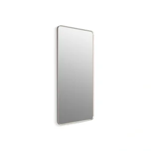KOHLER Essential 28 in. X 60 in. Rectangular Bathroom Vanity Mirror in Brushed Nickel