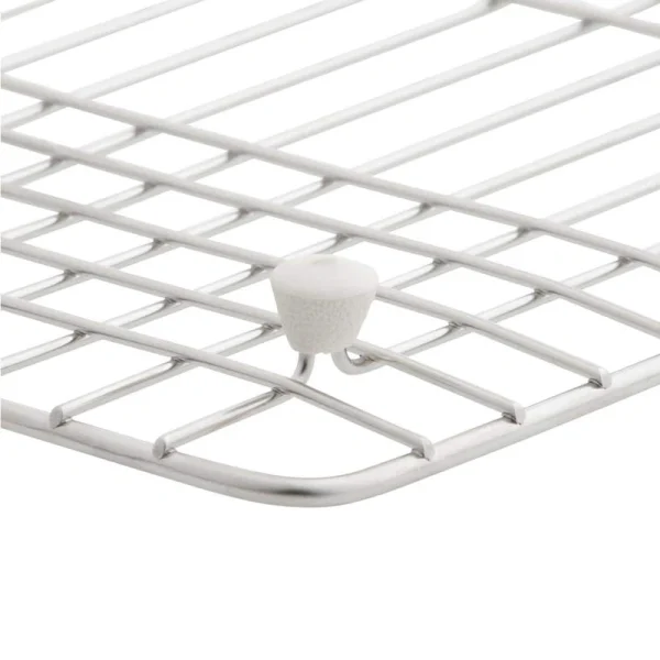 KOHLER Executive Chef 17-5/8 in. x 14-1/4 in. Bottom Sink Bowl Rack for Left-Hand Bowl in Stainless Steel