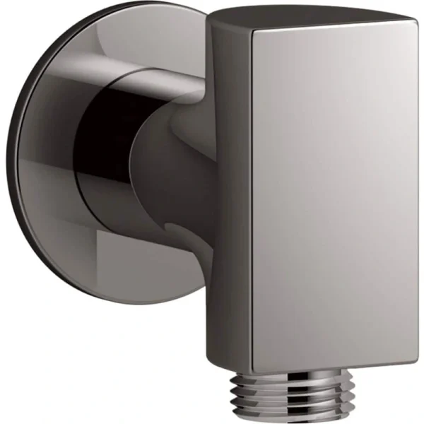 KOHLER Exhale Wall-Mount Supply Elbow in Vibrant Titanium