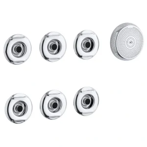 KOHLER Flexjet Whirlpool Trim Kit in Polished Chrome