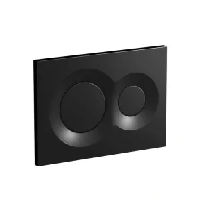 KOHLER Flush Actuator Plate in Black