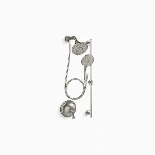 KOHLER Forte Essentials Showering Pkg 2.5 GPM in Vibrant Brushed Nickel