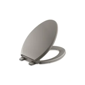 KOHLER Glenbury Elongated Closed Front Toilet Seat in Cashmere