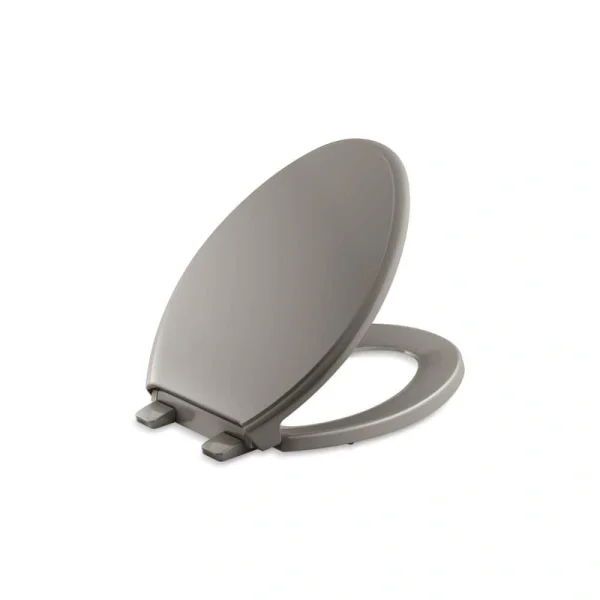 KOHLER Glenbury Elongated Closed Front Toilet Seat in Cashmere